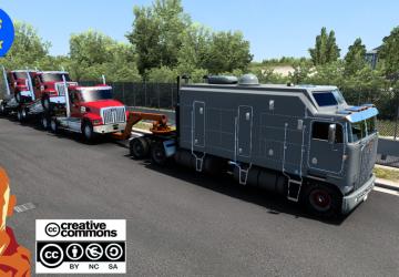 Мод Kenworth K100 версия 27.04.23 для American Truck Simulator (v1.47.x)