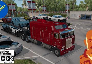 Мод Kenworth K100 версия 29.08.18 для American Truck Simulator (v1.32.x)