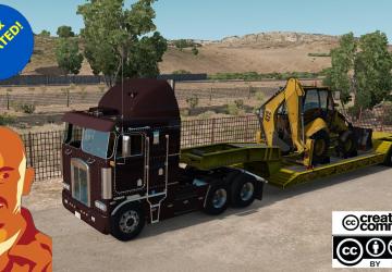 Мод Kenworth K100 версия 29.08.18 для American Truck Simulator (v1.32.x)