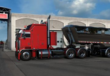 Мод Kenworth K100 Custom версия 1.4 для American Truck Simulator (v1.48.x)