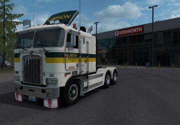 Мод Kenworth K100-E версия 1.2.1 для American Truck Simulator (v1.37.x, 1.38.x)