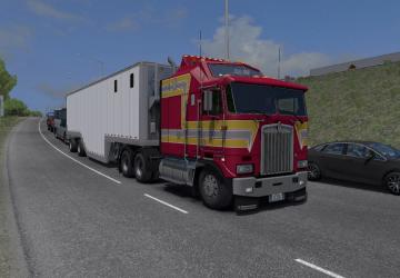 Мод Kenworth K100-E версия 1.2.1 для American Truck Simulator (v1.37.x, 1.38.x)