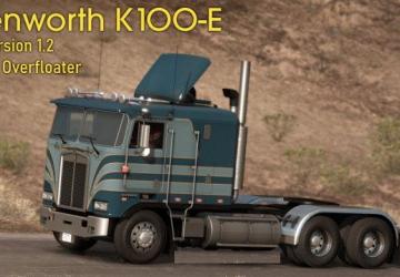 Мод Kenworth K100-E версия 1.2.1 для American Truck Simulator (v1.37.x, 1.38.x)