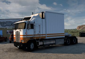 Мод Kenworth K100E Drom Addon версия 1.0 для American Truck Simulator (v1.45.x)