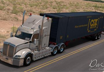 Мод Kenworth T610 версия 07.05.19 для American Truck Simulator (v1.35.x)