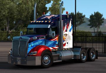 Мод Kenworth T610 версия 20.05.19 для American Truck Simulator (v1.35.x)