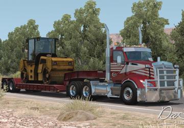 Мод Kenworth T610 версия 23.12.18 для American Truck Simulator (v1.33.x, 1.34.x)