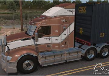 Мод Kenworth T610 версия 23.12.18 для American Truck Simulator (v1.33.x, 1.34.x)