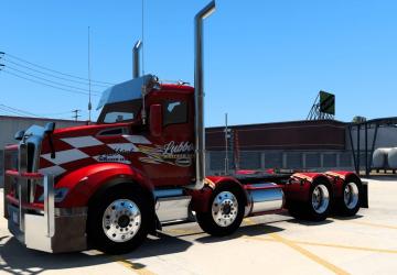 Мод Kenworth T610 Custom версия 1.1 для American Truck Simulator (v1.48.x)