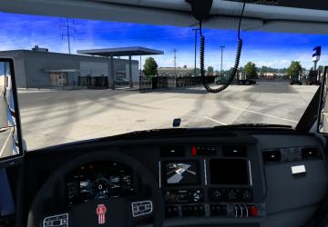 Мод Kenworth T680 2022 версия 1.0 для American Truck Simulator (v1.44.x, 1.45.x)