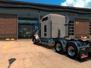 Мод Kenworth T800 by dmitry68 версия 1.6 для American Truck Simulator (v1.6.x, - 1.30.x)