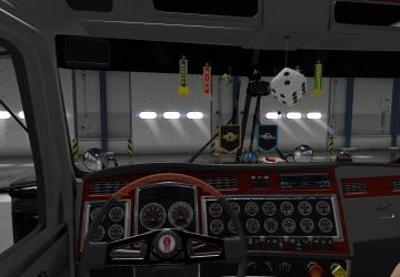 Мод Kenworth T800 by dmitry68 версия 1.7 для American Truck Simulator (v1.31.x, 1.32.x)