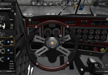 Мод Kenworth T800 by dmitry68 версия 1.8 для American Truck Simulator (v1.33.x, - 1.36.x)