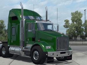 Мод Kenworth T800 Lite версия 12.12.17 для American Truck Simulator (v1.6.x, - 1.30.x)