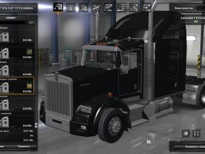 Мод Kenworth T800 Lite версия 12.12.17 для American Truck Simulator (v1.6.x, - 1.30.x)
