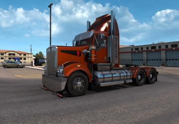 Мод Kenworth T908 версия 7.0 для American Truck Simulator (v1.39.x)