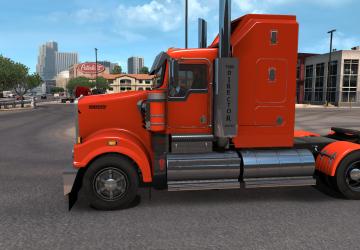 Мод Kenworth T908 версия 7.0 для American Truck Simulator (v1.39.x)