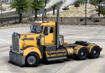 Мод Kenworth T909 версия 4.0 для American Truck Simulator (v1.45.x)