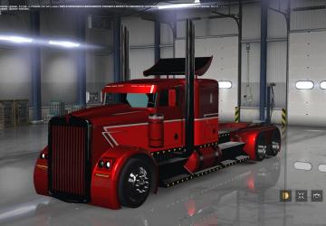 Мод Kenworth The «Phantom» + «Phantom» Trailer v20.07.18 для American Truck Simulator (v1.31.x, 1.32.x)