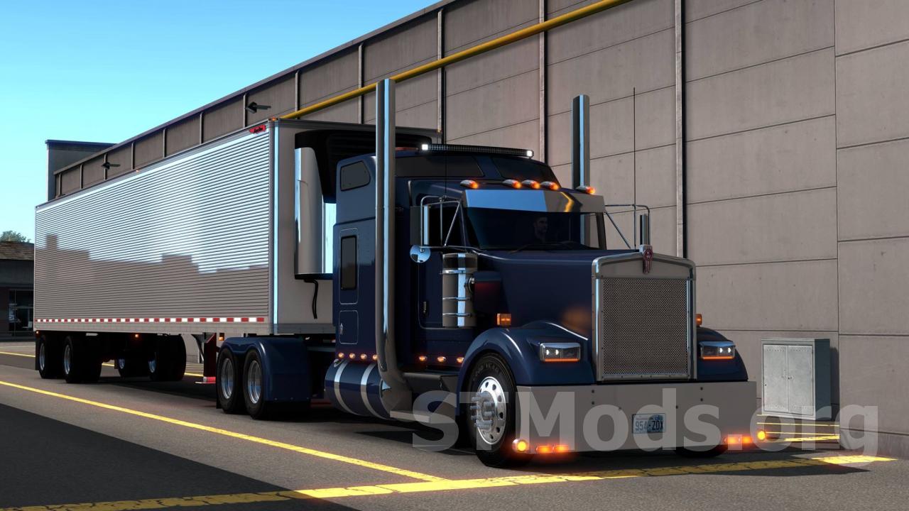 Скачать мод Kenworth W900 Highway Killer версия 7.3 для American Truck  Simulator (v1.49.x)