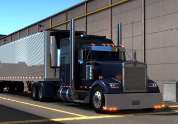 Мод Kenworth W900 Highway Killer версия 7.3 для American Truck Simulator (v1.49.x)