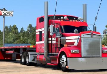 Мод Kenworth W900 Highway Killer версия 7.3 для American Truck Simulator (v1.49.x)