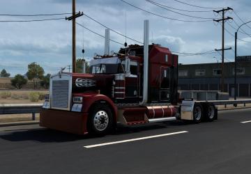 Мод Kenworth W900 L/B Custom версия 1.0 (25.04.21) для American Truck Simulator (v1.40.x)