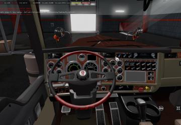 Мод Kenworth W900 Long Reworked версия 1.8 для American Truck Simulator (v1.35.x, 1.36.x)