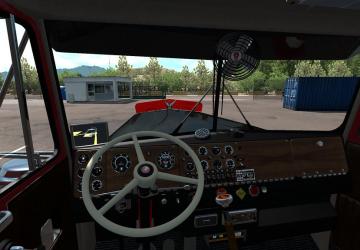 Мод Kenworth W900A (1974) версия 1.0 для American Truck Simulator (v1.35.x, 1.36.x)