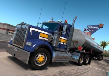 Мод Kenworth W900B версия 1.0 для American Truck Simulator (v1.31.x)