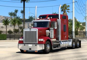 Мод Kenworth W900B версия 1.3 для American Truck Simulator (v1.43.x)