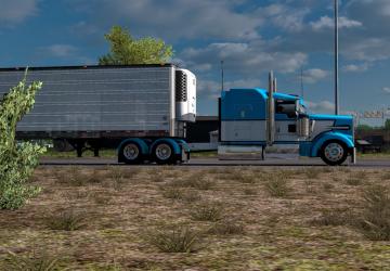 Мод Kenworth W900L Custom версия 1.1 для American Truck Simulator (v1.38.x)