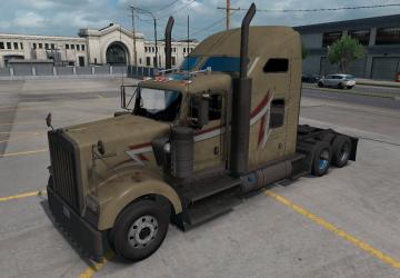 Мод Kenworth W 900 Б/У версия 1.0 для American Truck Simulator (v1.35.x, 1.36.x)