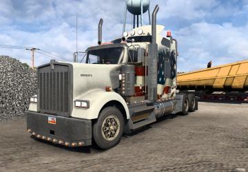 Мод Kenworth W 900 Б/У версия 1.7 для American Truck Simulator (v1.44-1.45)
