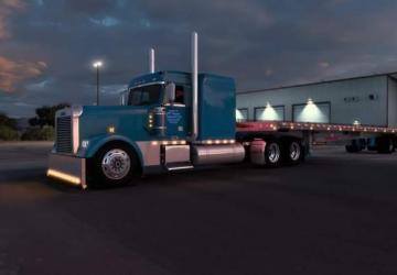 Мод Kinteros Freightliner Classic XL версия 1.0 для American Truck Simulator (v1.43.x)