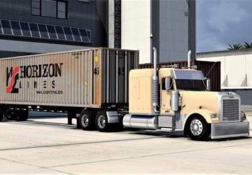 Мод Kinteros Freightliner Classic XL версия 1.0 для American Truck Simulator (v1.43.x)