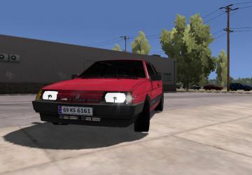 Мод LADA Samara 2108 версия 1.0 для American Truck Simulator (v1.33.x, 1.34.x)