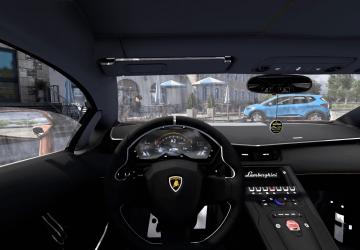 Мод Lamborghini Aventador SVJ 2018 версия 1.0 для American Truck Simulator (v1.40.x, 1.41.x)