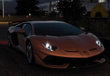 Мод Lamborghini Aventador SVJ 2018 версия 1.0 для American Truck Simulator (v1.40.x, 1.41.x)