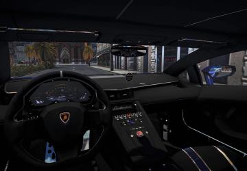 Мод Lamborghini Aventador SVJ 2018 версия 1.8 для American Truck Simulator (v1.49.x)