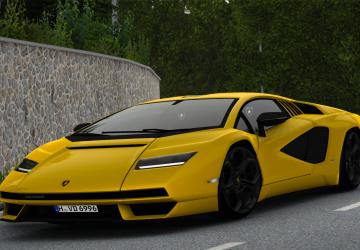 Мод Lamborghini Countach LPI 800-4 2022 версия 2.1 для American Truck Simulator (v1.59.x)