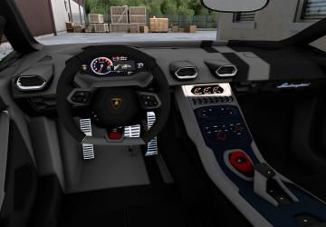 Мод Lamborghini Huracan LP580-2 2017 версия 1.8 для American Truck Simulator (v1.49.x)