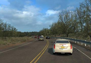 Мод Late Autumn/Mild Winter версия 2.0 для American Truck Simulator (v1.29.x, - 1.31.x)