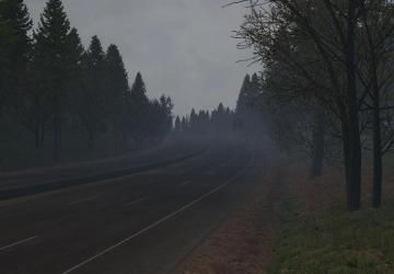 Мод Late Autumn/Mild Winter версия 2.0 для American Truck Simulator (v1.29.x, - 1.31.x)