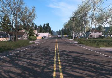 Мод Late Autumn/Mild Winter версия 3.0 для American Truck Simulator (v1.40.x)