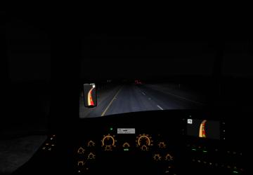 Мод LED Headlight for Western Star 5700XE версия 1.0 для American Truck Simulator (v1.46.x)