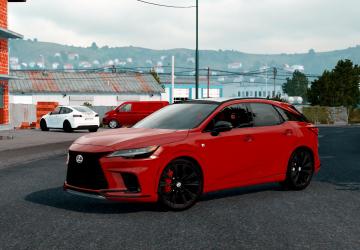 Мод Lexus RX 500h F Sport Performance 2024 версия 1.6 для American Truck Simulator (v1.59.x, 1.60.x)