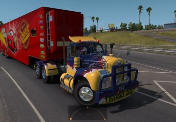 Мод Mack B62 mTG версия 2.0.1 для American Truck Simulator (v1.46.x)