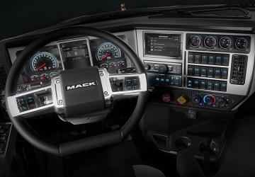 Мод Mack Anthem 2018 Lite версия 1.2.1 для American Truck Simulator (v1.35.x, 1.36.x)
