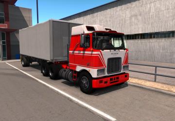 Мод Mack F700 версия 1.0 для American Truck Simulator (v1.35.x)